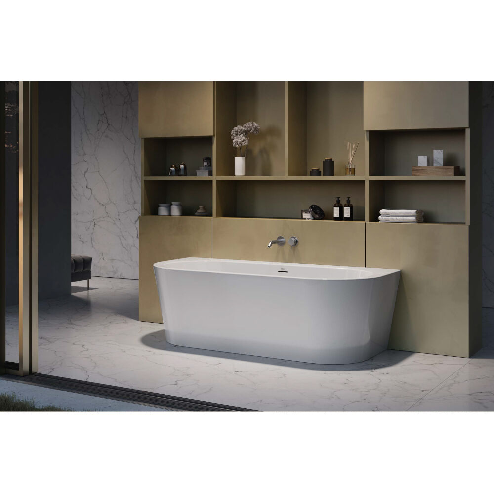 Silba: Back to Wall Bathtub